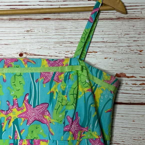 Key West Bow Sun Dress in Seafoam Donnie Sz 6 - Picture 5 of 8